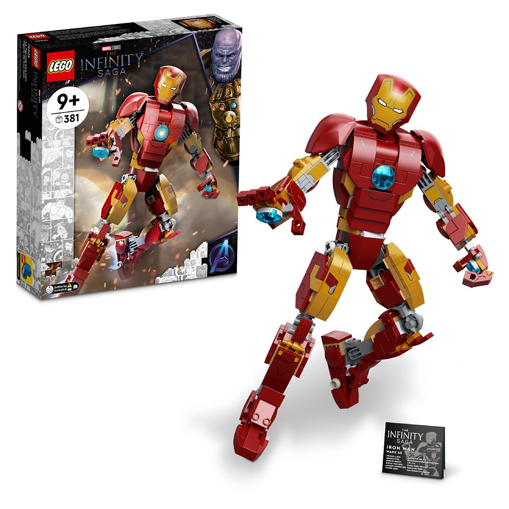 LEGO Iron Man Figure 76206 – The Infinity Saga here now