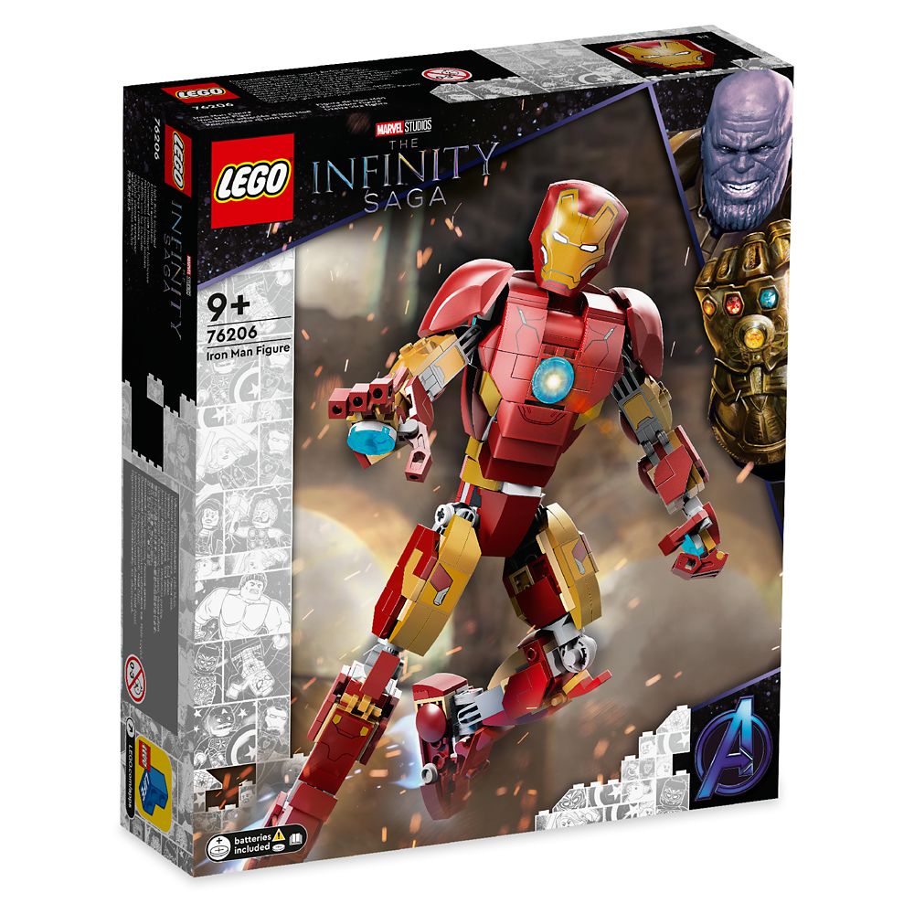 LEGO Iron Man Figure 76206 – The Infinity Saga