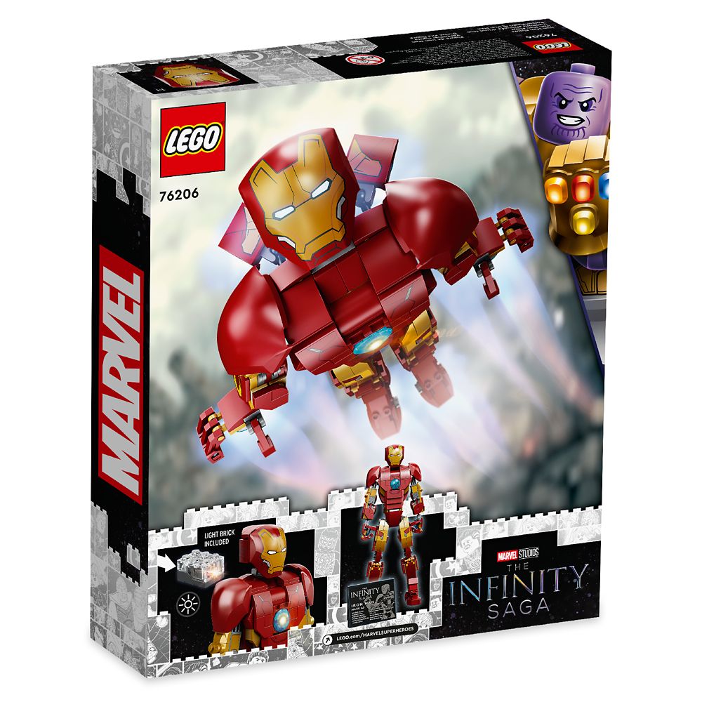 LEGO Iron Man Figure 76206 – The Infinity Saga