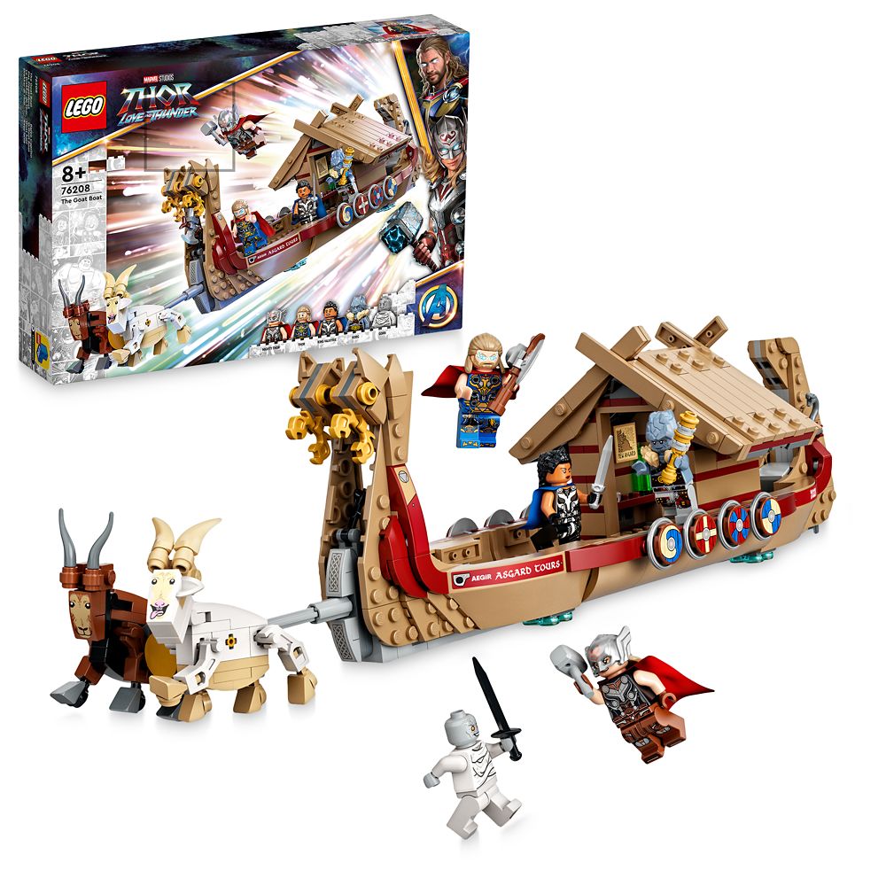 LEGO The Goat Boat 76208 – Thor: Love and Thunder is now available