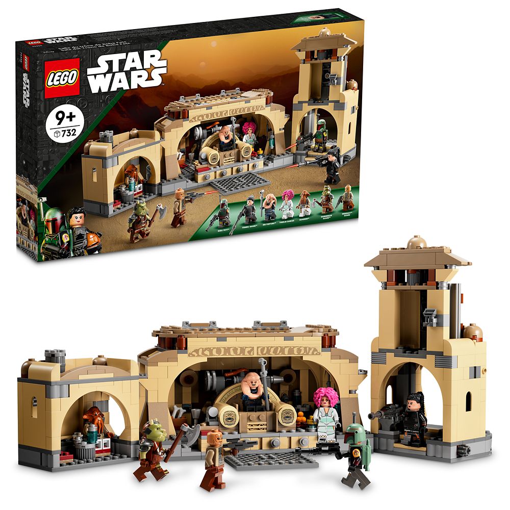 LEGO Boba Fett’s Throne Room 75326 – Star Wars: The Book of Boba Fett has hit the shelves