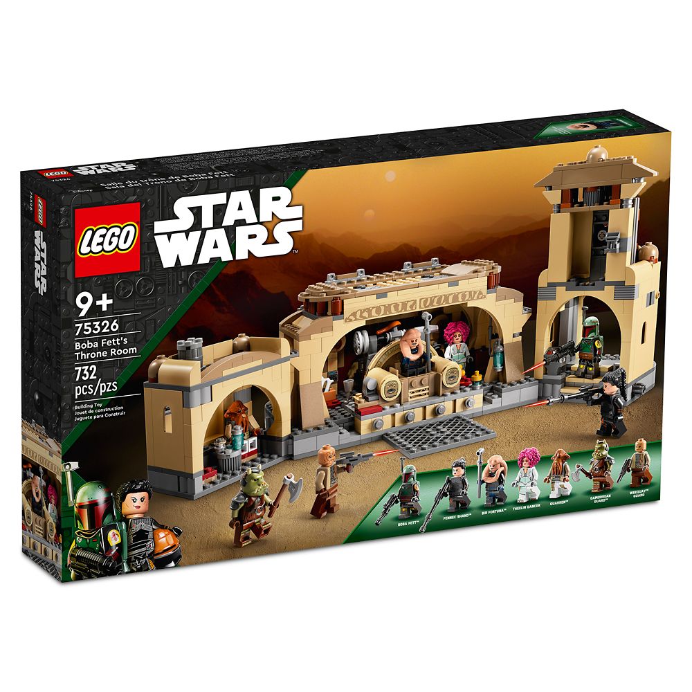 LEGO Boba Fett's Throne Room 75326 – Star Wars: The Book of Boba Fett