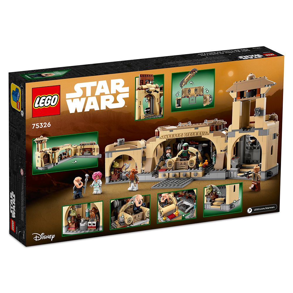 LEGO Boba Fett's Throne Room 75326 – Star Wars: The Book of Boba Fett