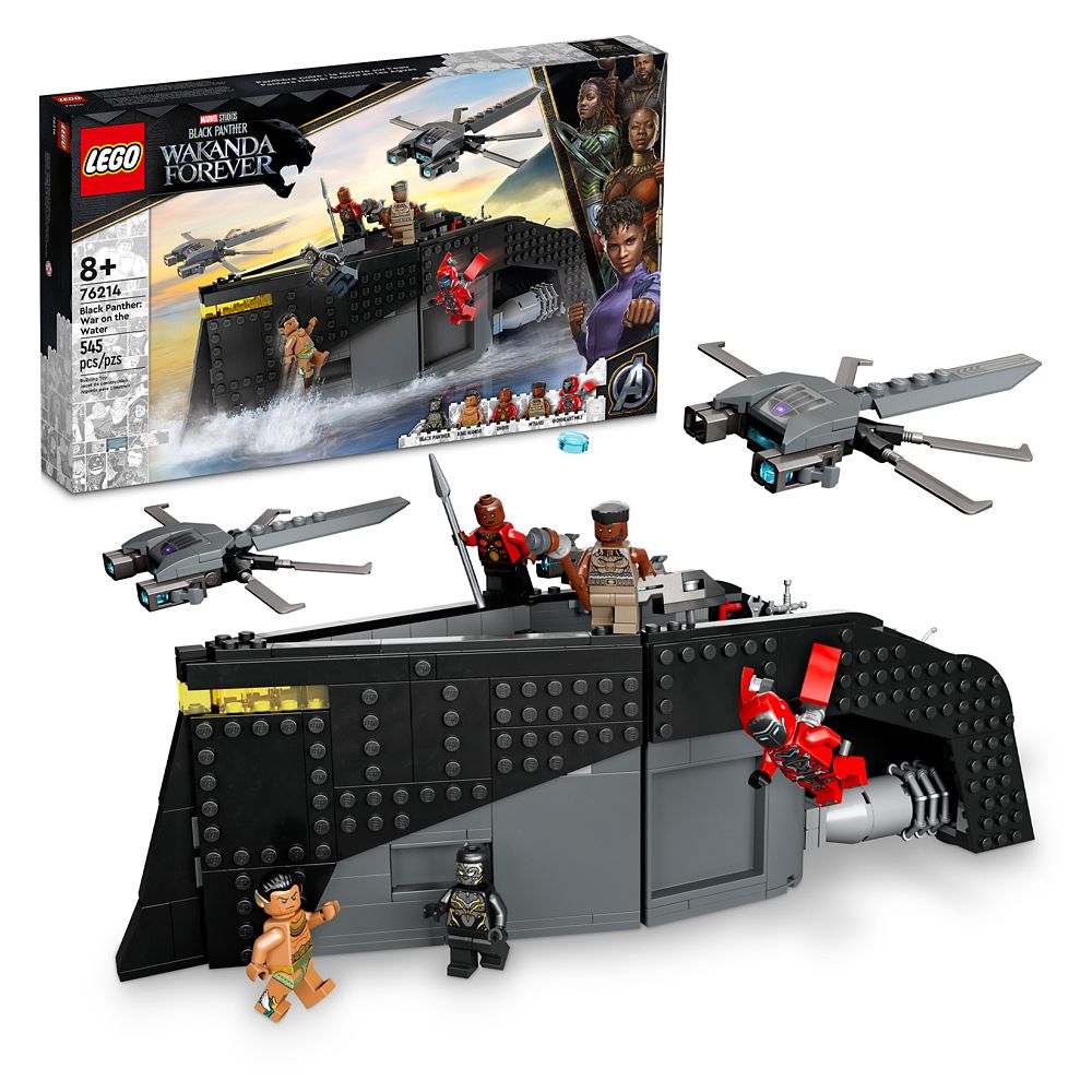 LEGO Black Panther: War on the Water 76214 – Black Panther: Wakanda Forever here now