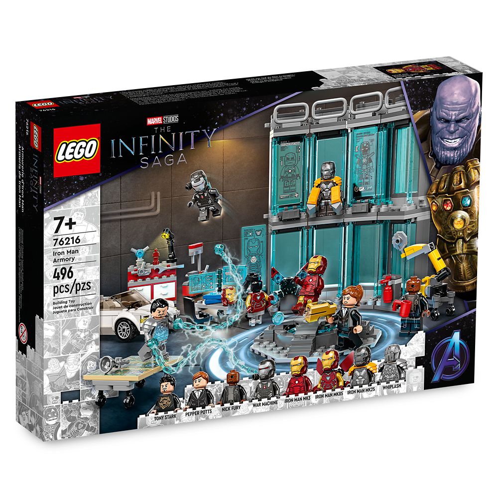 LEGO Iron Man Armory 76216 – The Infinity Saga