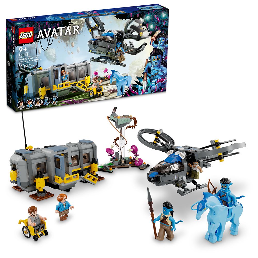 LEGO Floating Mountains: Site 26 & RDA Samson 75573  Avatar Official shopDisney