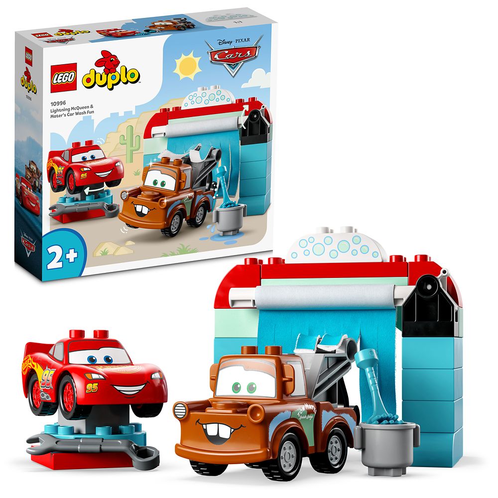 LEGO DUPLO Lightning McQueen & Mater’s Car Wash Fun 10966 – Cars now available online