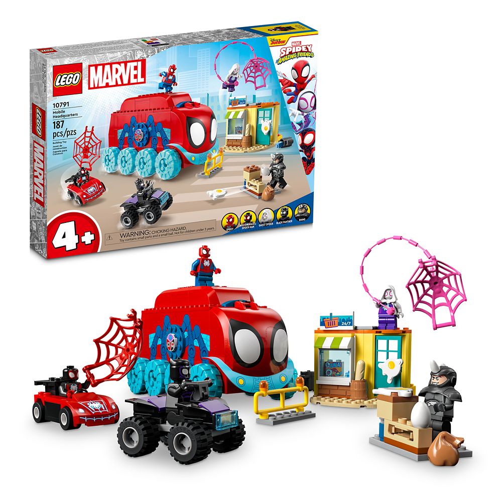 LEGO Mobile Headquarters 10791 – Spidey and His Amazing Friends is now available