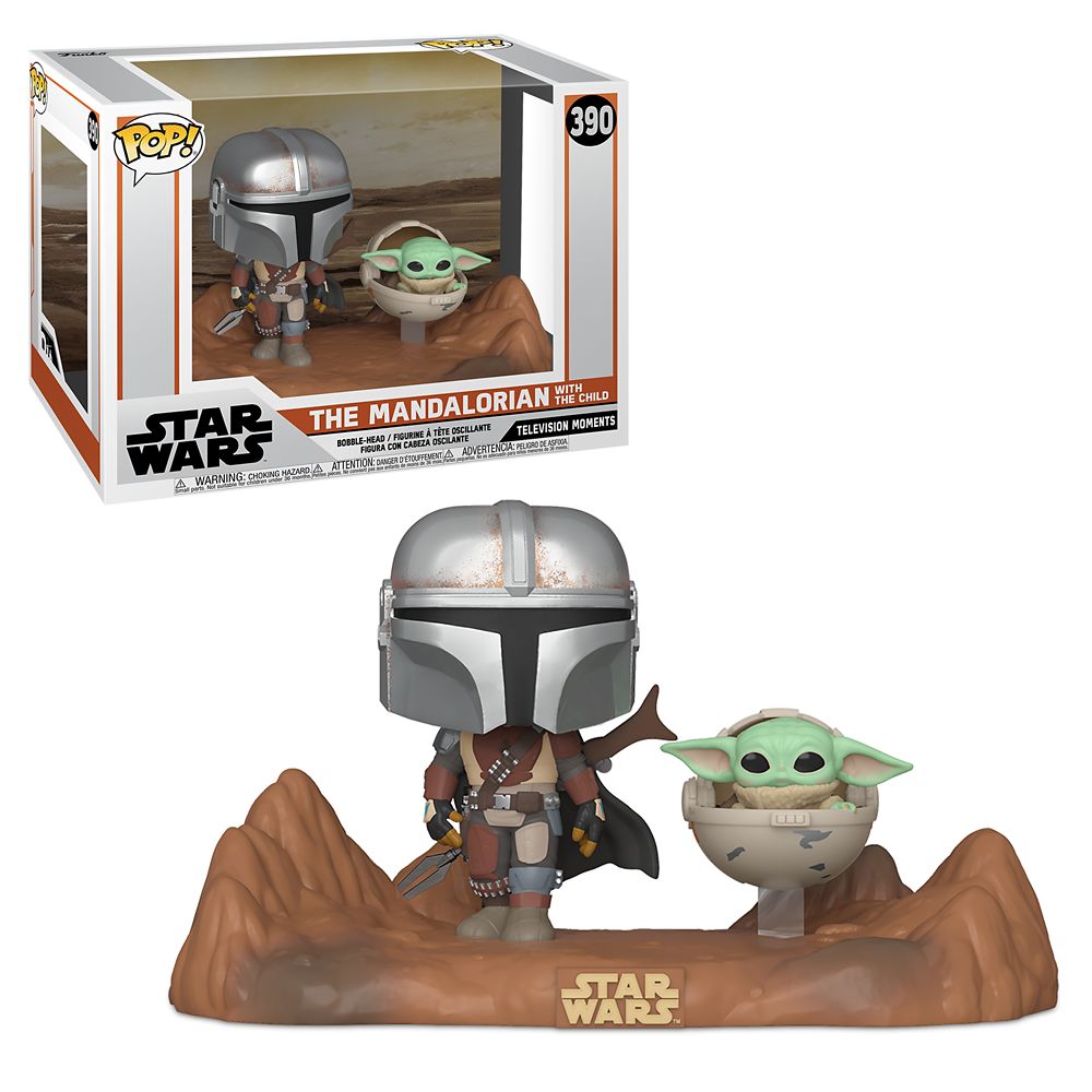 Star Wars: The Mandalorian Mando and The Child Pop! Vinyl Bobble Head Figure by Funko – Pre-Order