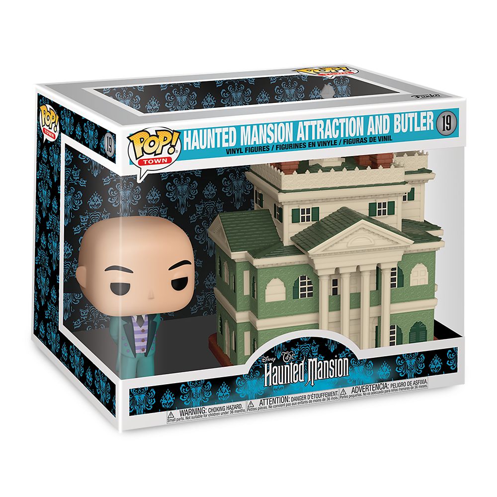 The Haunted Mansion and Butler Pop! Town Set by Funko