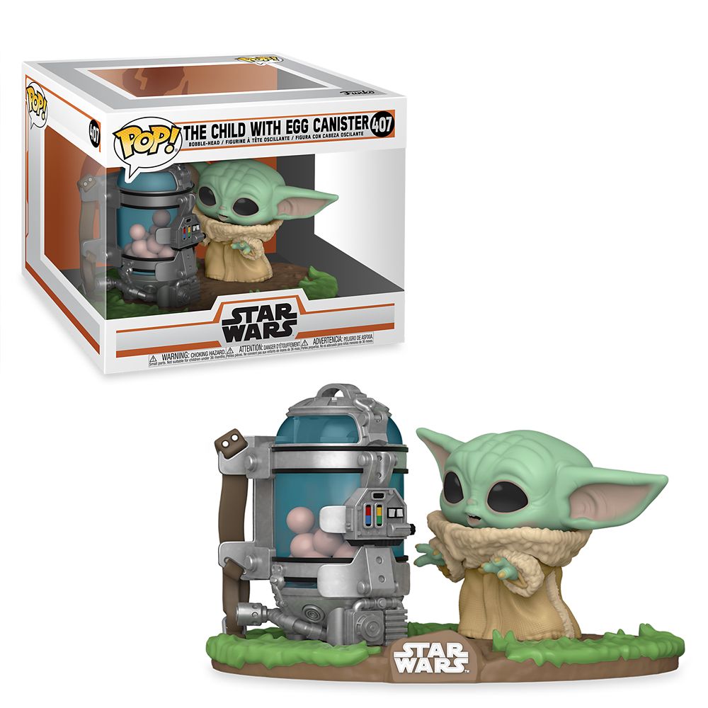 The Child With Egg Canister Funko Pop Vinyl Bobble Head Star Wars The Mandalorian Shopdisney