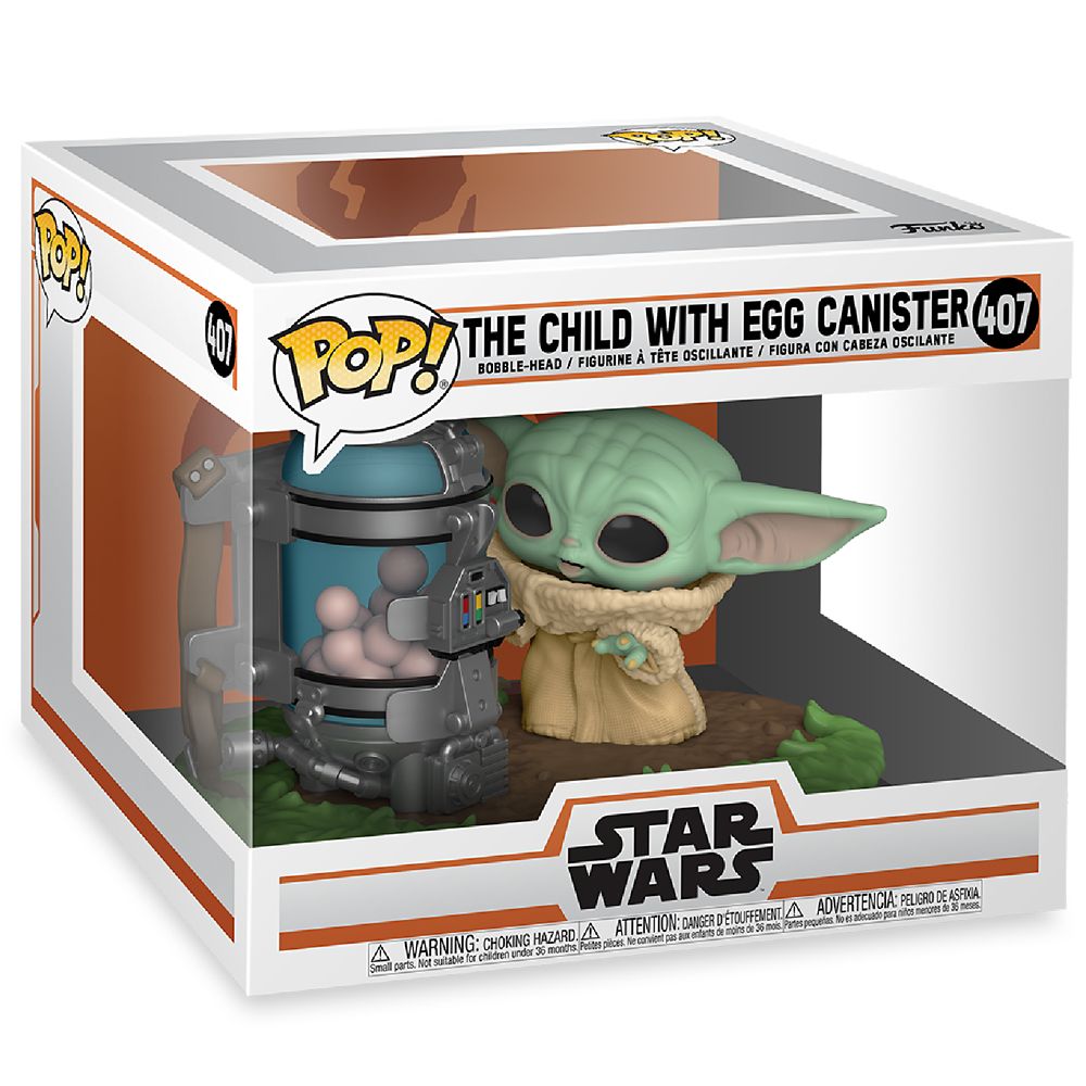 The Child with Egg Canister Funko Pop! Vinyl Bobble-Head – Star Wars: The Mandalorian – Pre-Order