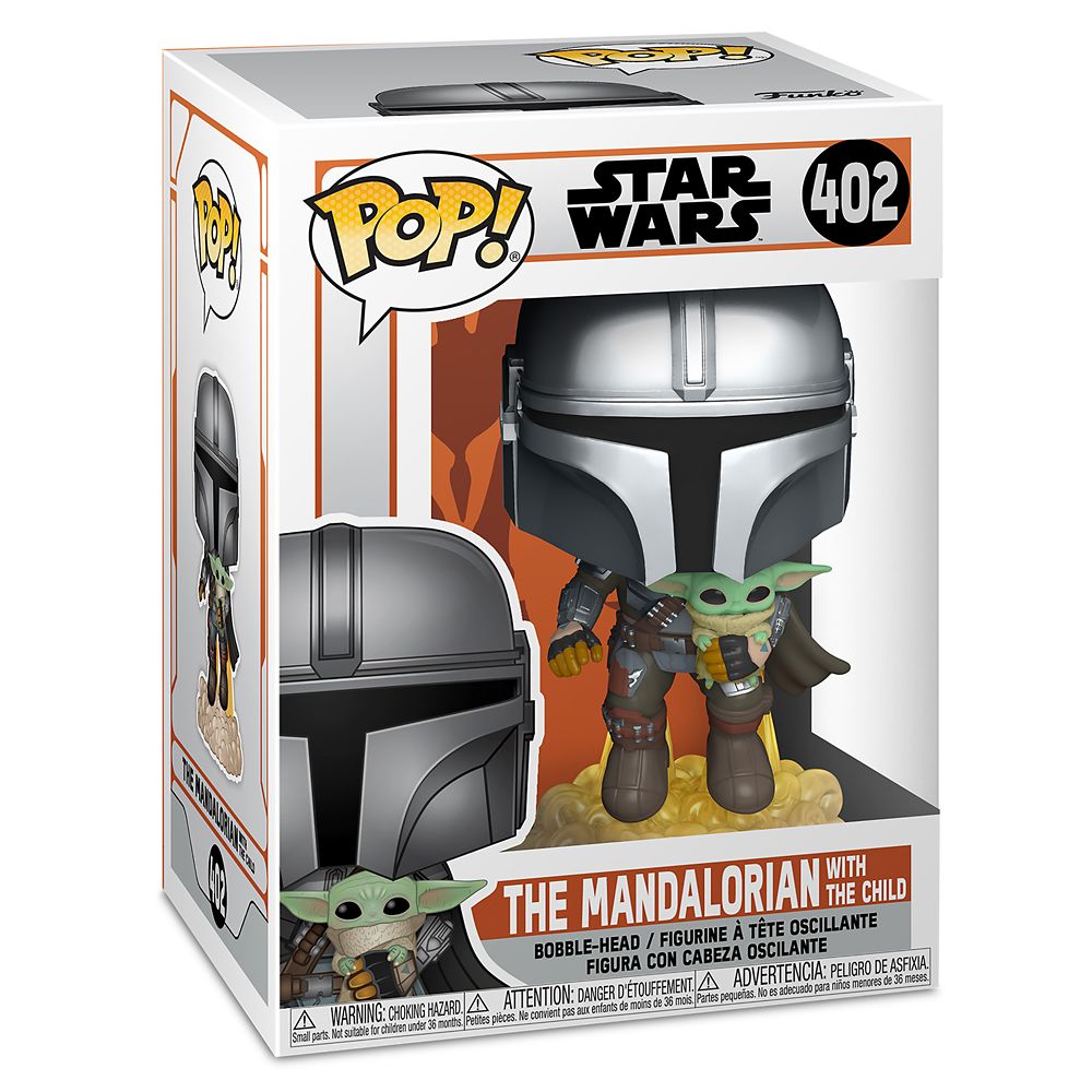 The Mandalorian with the Child Funko Pop! Vinyl Bobble-Head Figure – Star Wars: The Mandalorian – Pre-Order