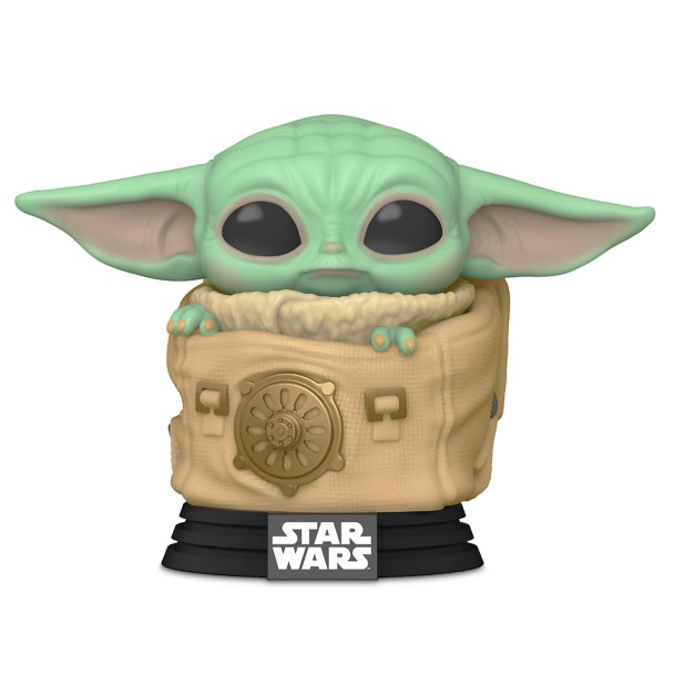 The Child with Carrier Pop! Vinyl Bobble-Head by Funko – Star Wars: The Mandalorian