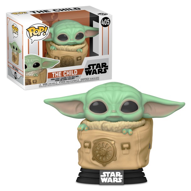 The Child with Carrier Pop! Vinyl Bobble-Head by Funko – Star Wars: The Mandalorian