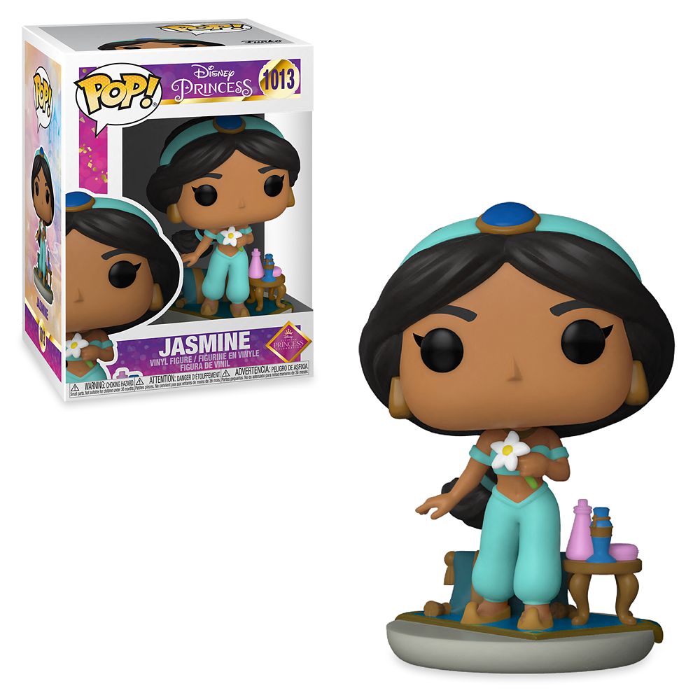 Disney: Aladdin Live Action Princess Jasmine Funko Pop Includes Compatible Pop Box Protector Case Vinyl Figure