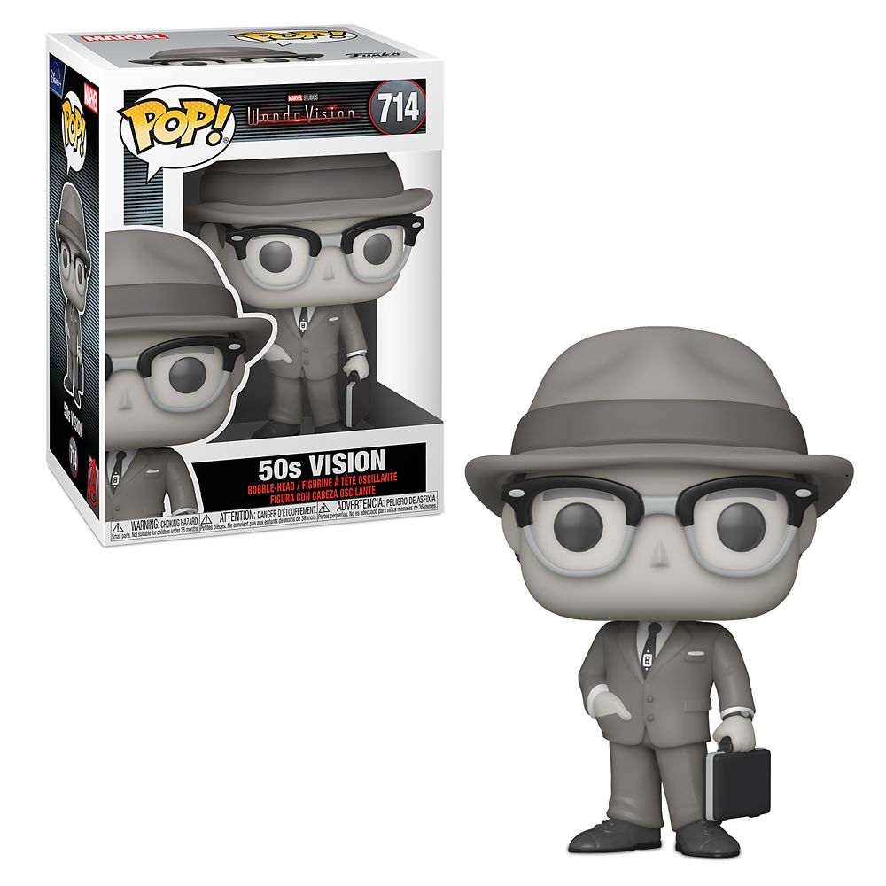 50s Vision Funko Pop! Vinyl Bobble-Head – WandaVision – Pre-Order