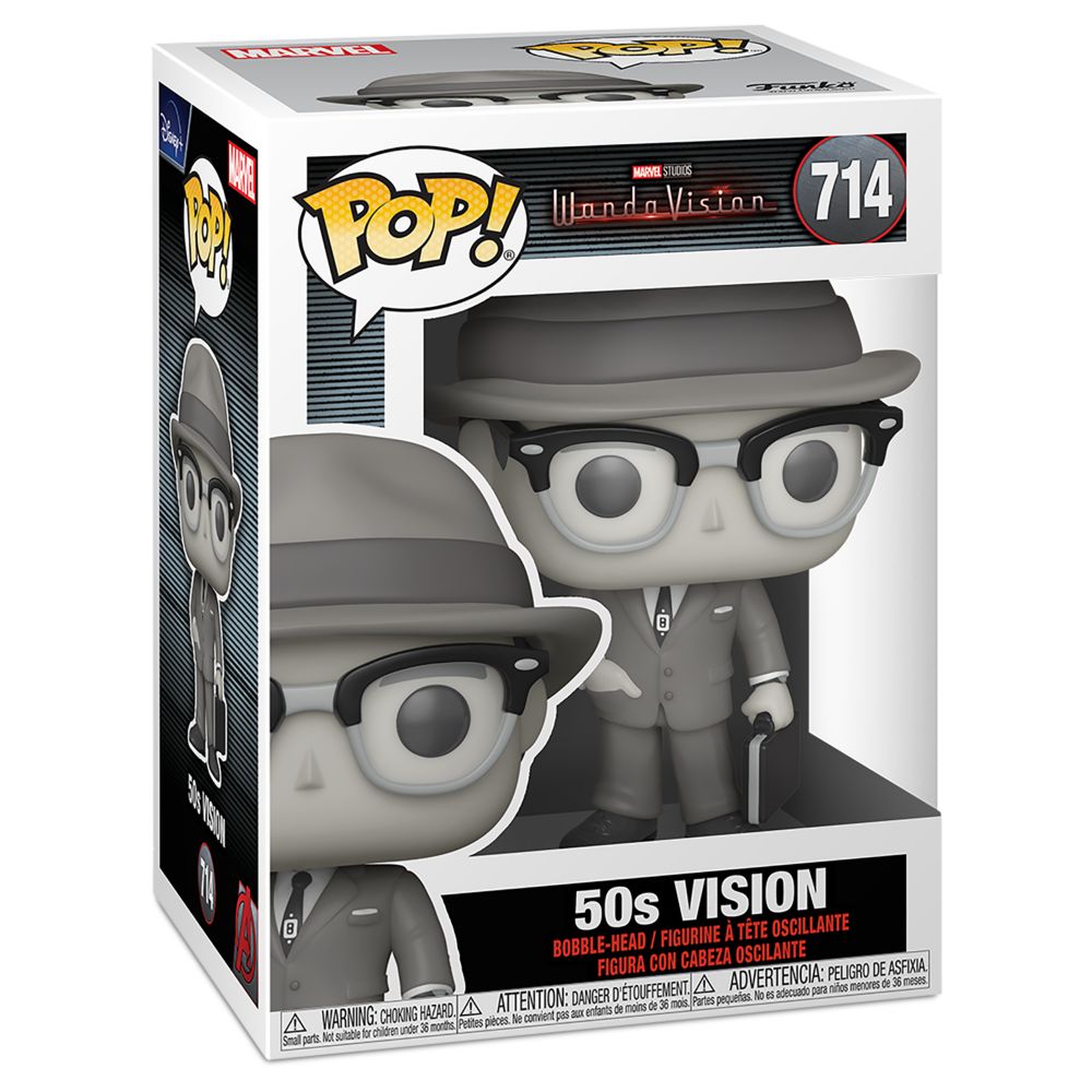 50s Vision Funko Pop! Vinyl Bobble-Head Figure – WandaVision – Pre-Order