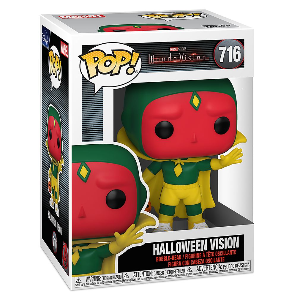 Halloween Vision Funko Pop! Vinyl Bobble-Head – WandaVision – Pre-Order