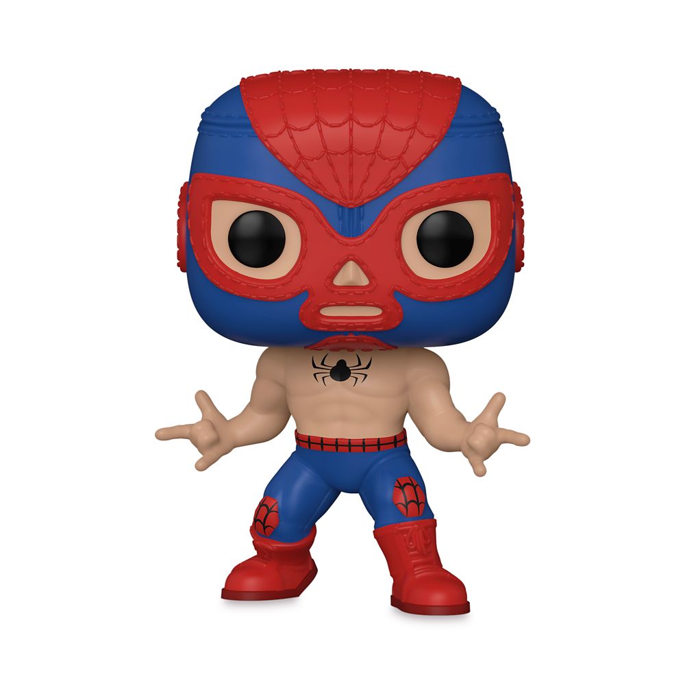 Spider-Man El Aracno Funko Pop! Vinyl Bobble-Head – Marvel Lucha Libre Edition