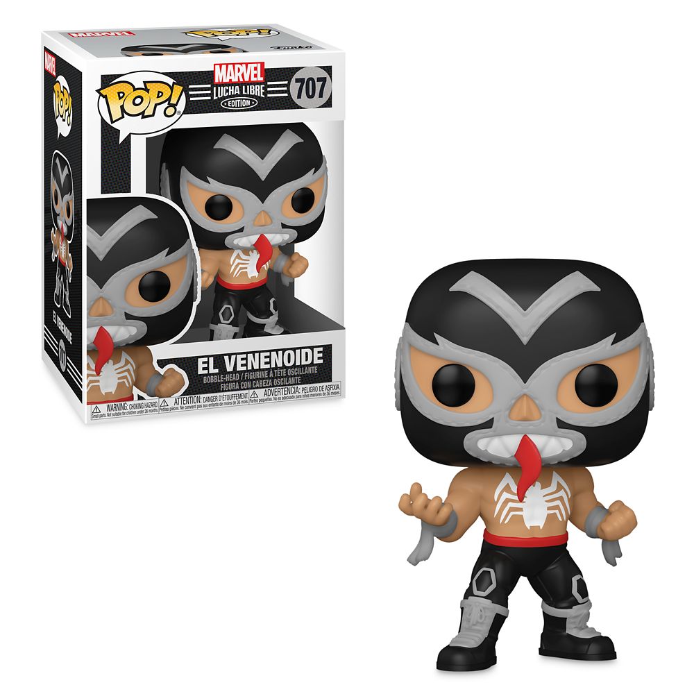 Venom El Venenoide Funko Pop! Vinyl Bobble-Head – Marvel Lucha Libre Edition available online for purchase