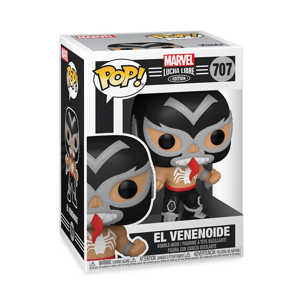 Venom El Venenoide Funko Pop! Vinyl Bobble-Head – Marvel Lucha Libre Edition
