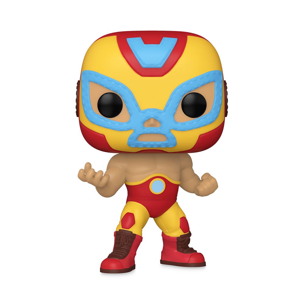 Iron Man El Héroe Invicto Funko Pop! Vinyl Bobble-Head – Marvel Lucha Libre Edition