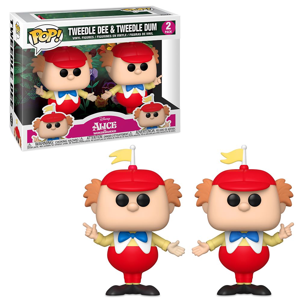 Tweedle Dee & Tweedle Dum Pop! Vinyl Set by Funko – Alice in Wonderland