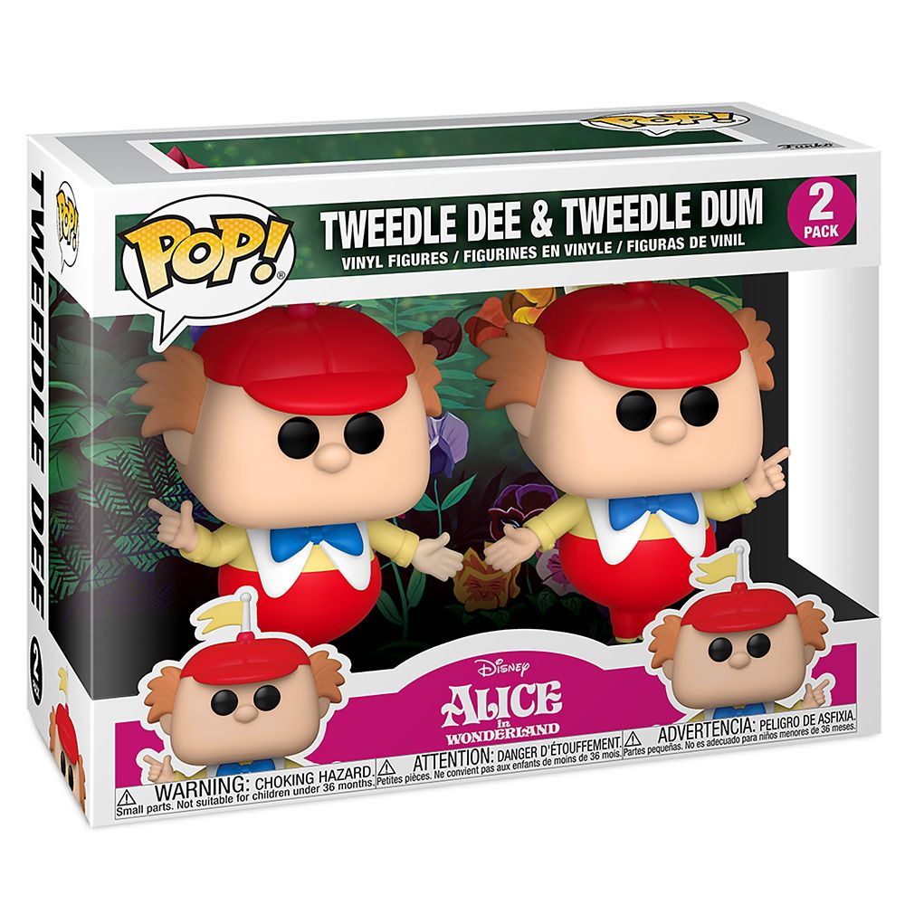 Tweedle Dee & Tweedle Dum Pop! Vinyl Set by Funko – Alice in Wonderland