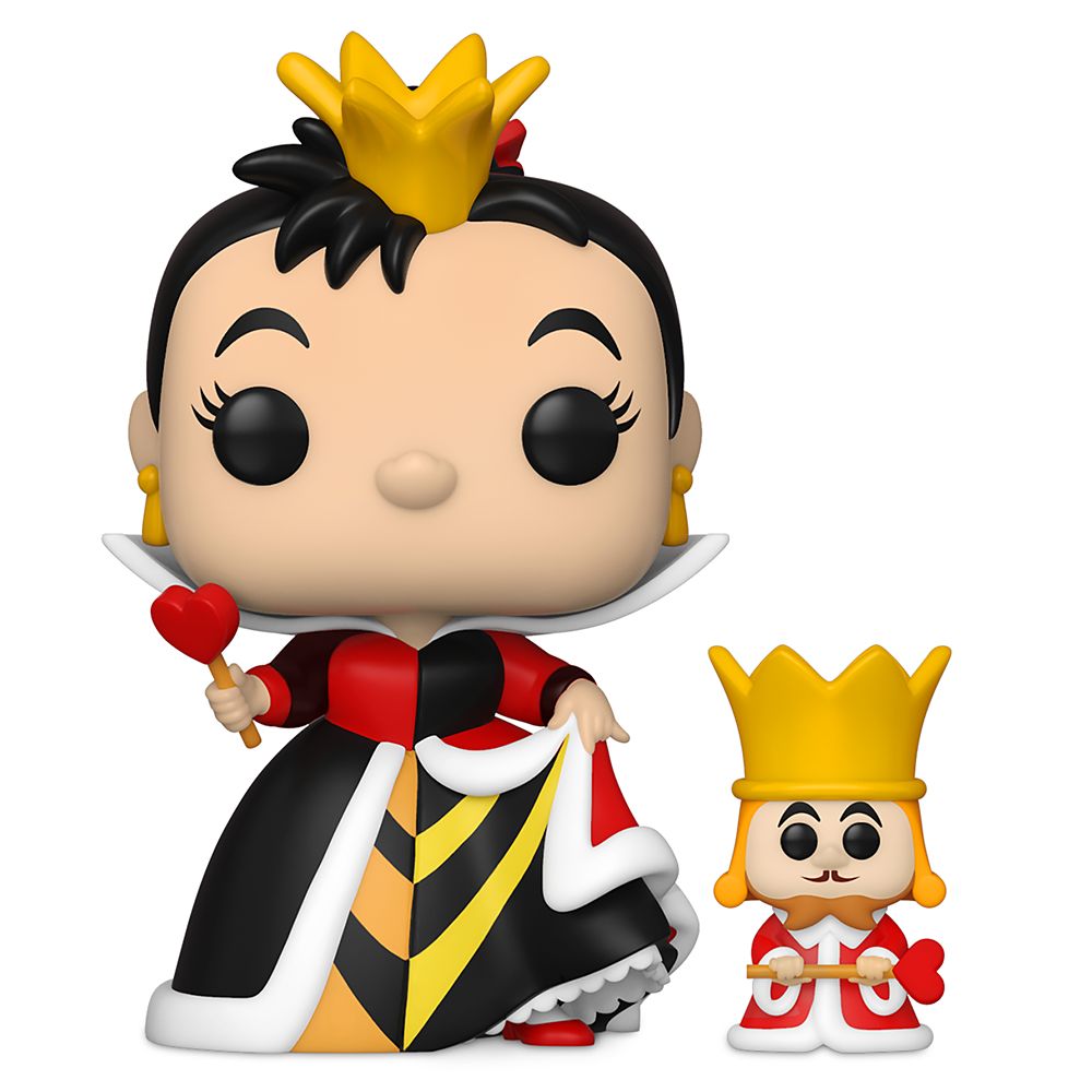 Queen of Hearts with King Pop! Vinyl Set by Funko – Alice in Wonderland