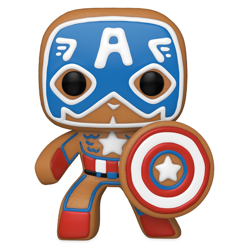 Gingerbread Captain America Funko Pop! Vinyl