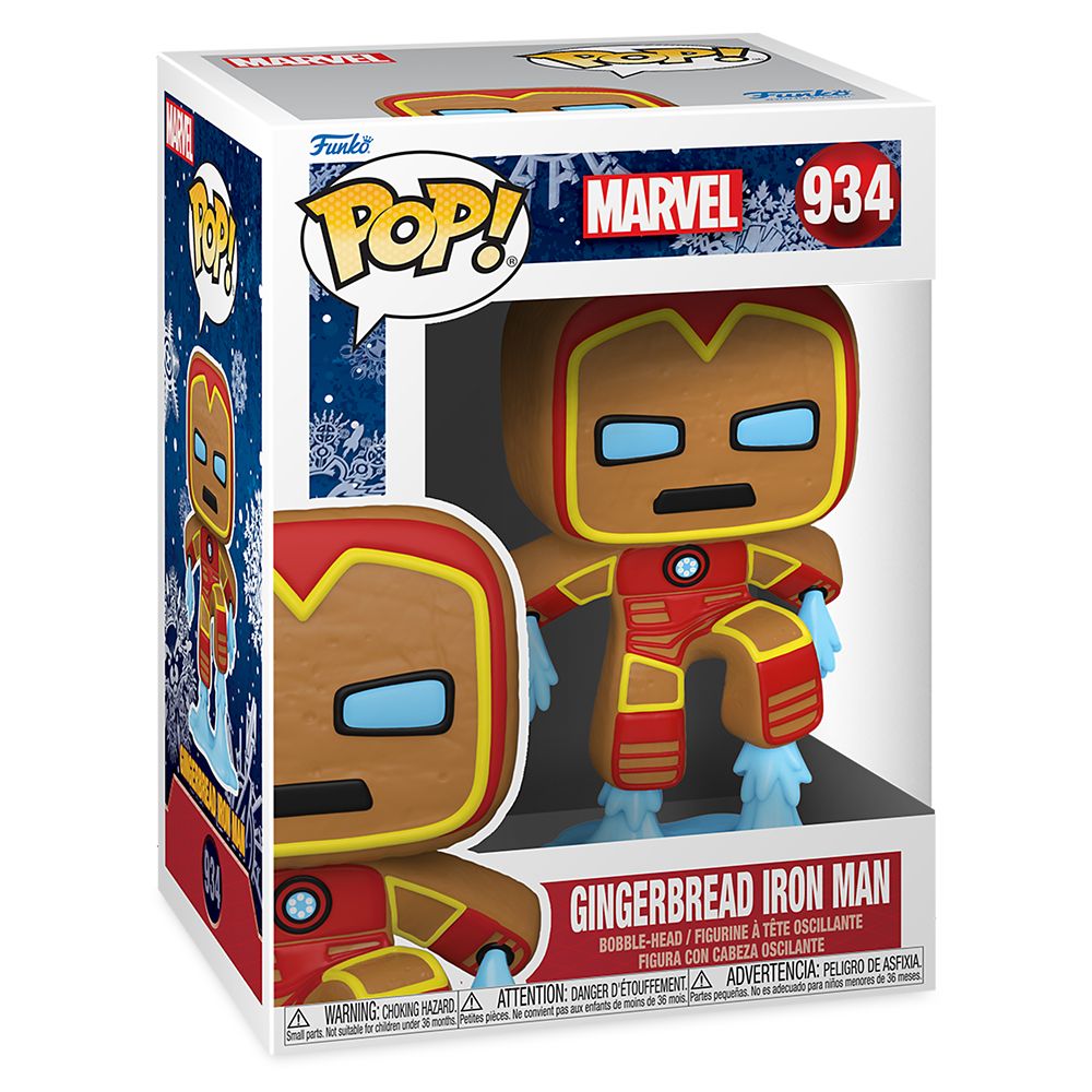 Gingerbread Iron Man Funko Pop! Vinyl
