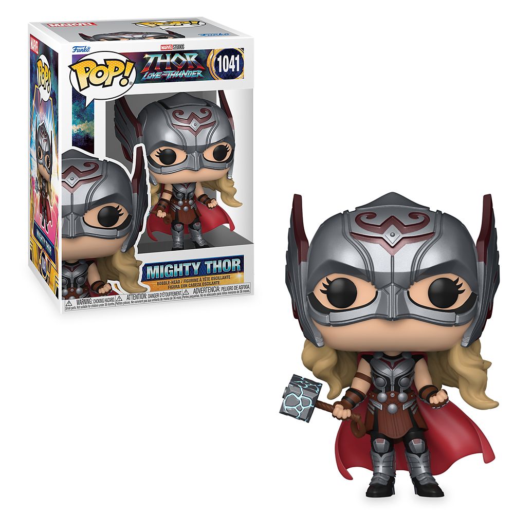 Mighty Thor Pop! Vinyl Bobble-Head by Funko – Thor: Love and Thunder is here now