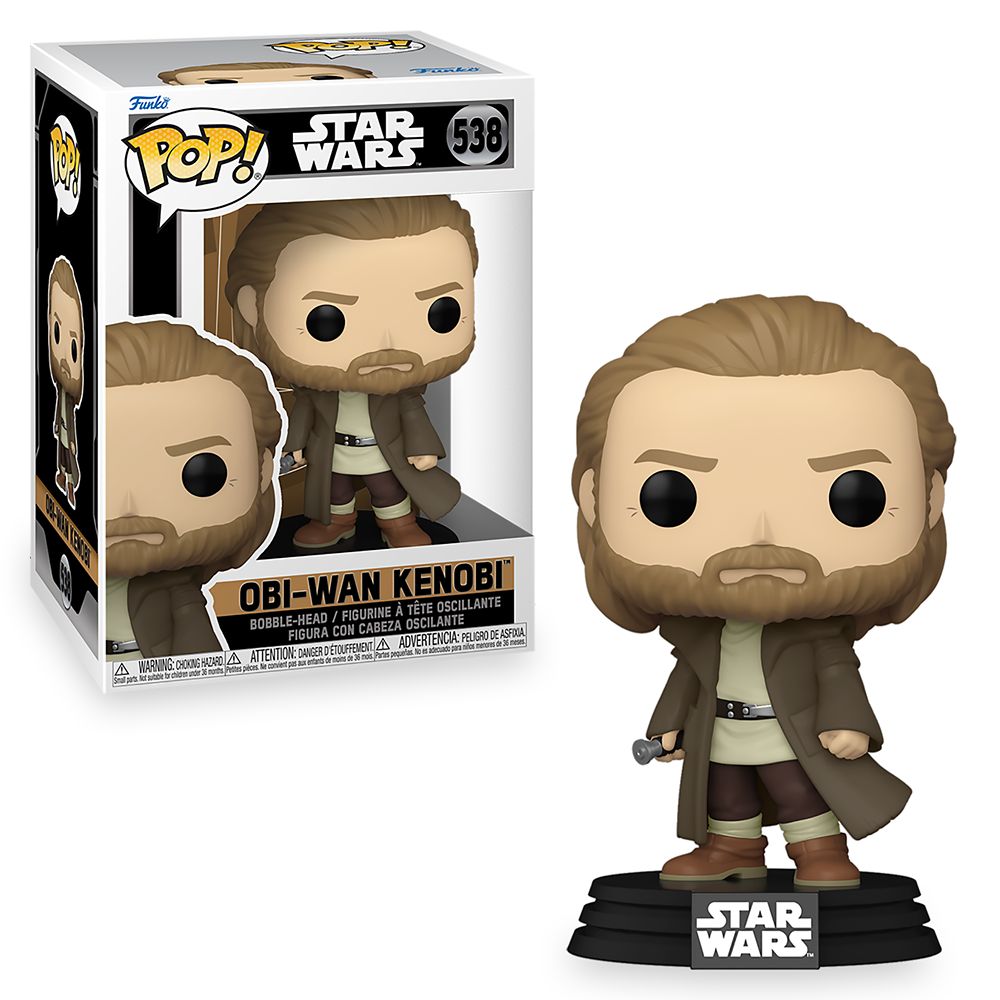 Obi-Wan Kenobi Pop! Vinyl Bobble-Head by Funko – Star Wars: Obi-Wan Kenobi | shopDisney