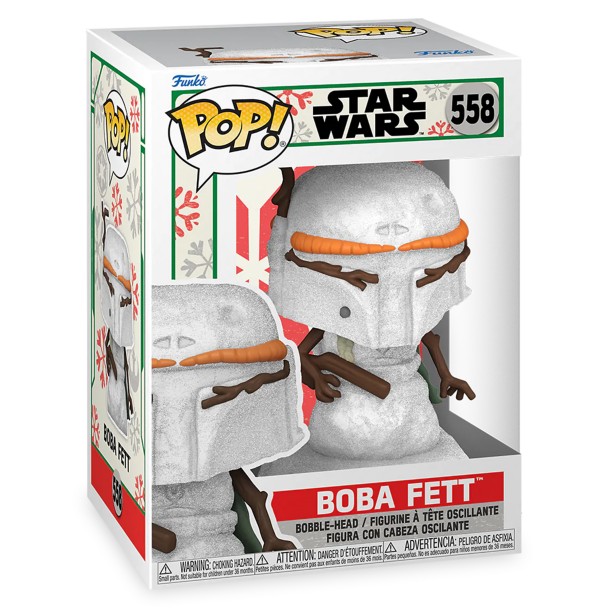 Boba Fett Snowman Funko Pop! Vinyl Bobble-Head – Star Wars