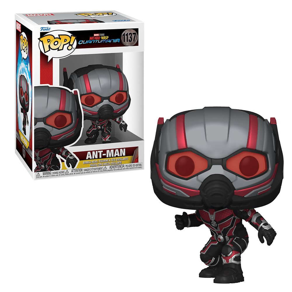 Ant-Man Funko Pop! Vinyl Bobble-Head – Ant-Man and the Wasp: Quantumania is now available for purchase