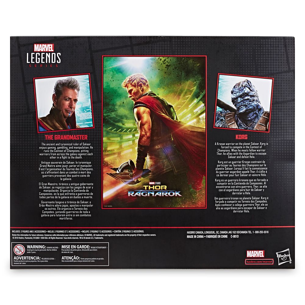 The Grandmaster and Korg Action Figure Set – Legends Series – Thor: Ragnarok