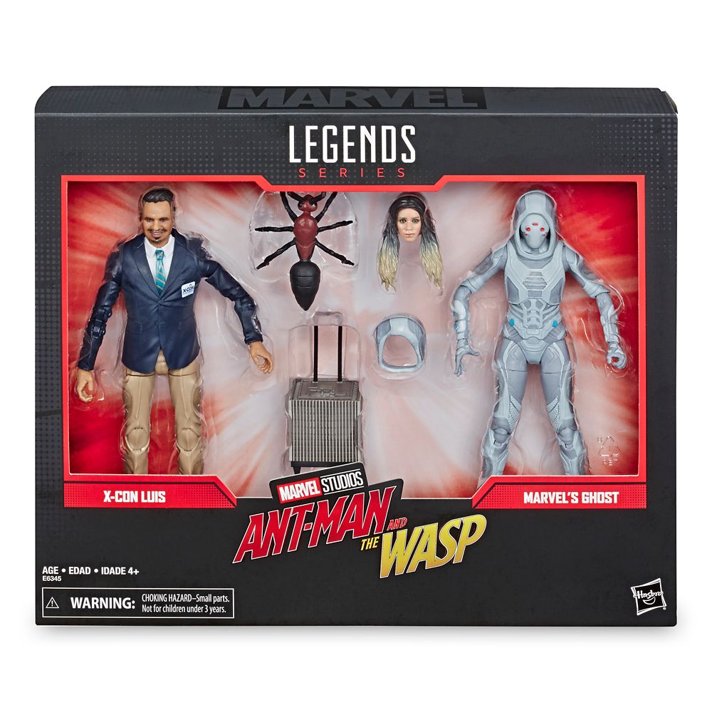 X-Con Luis and Ghost Action Figure Set – Ant-Man and The Wasp Legends Series