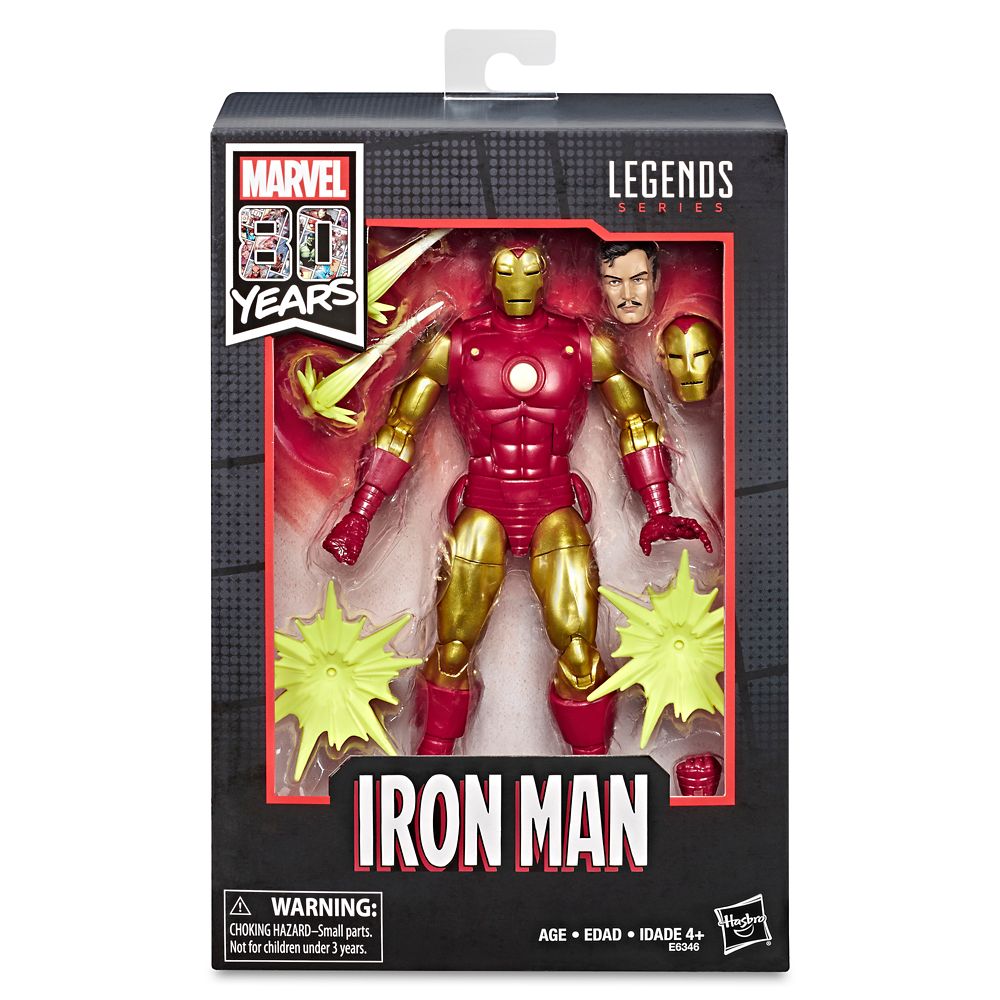 marvel legends iron man vintage