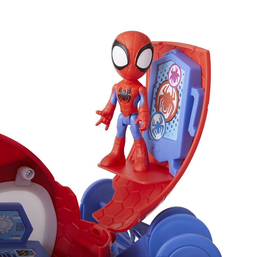Marvel's Spidey and His Amazing Friends Web-Quarters Play Set by Hasbro