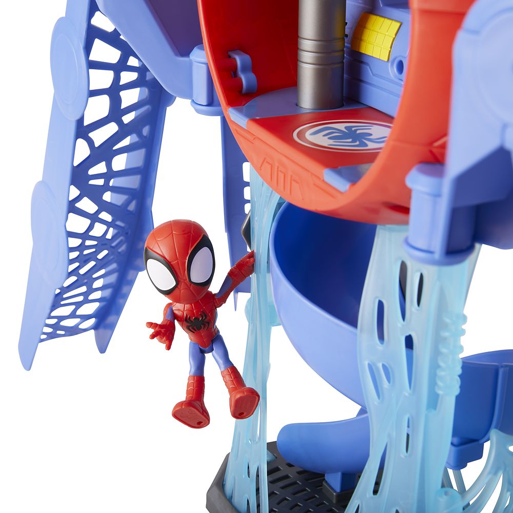 Marvel's Spidey and His Amazing Friends Web-Quarters Play Set by Hasbro