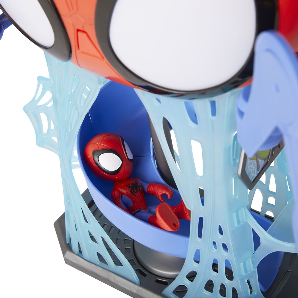 Marvel's Spidey and His Amazing Friends Web-Quarters Play Set by Hasbro