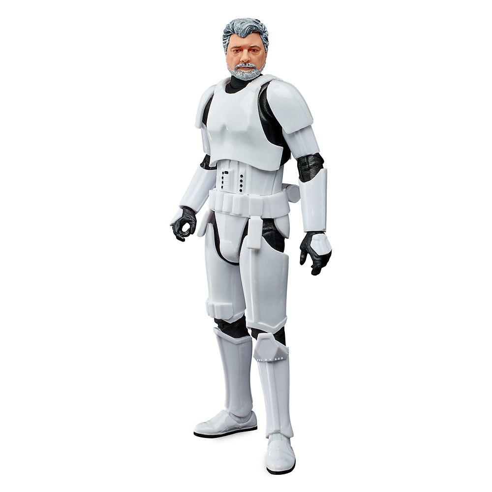 George Lucas (Stormtrooper Disguise) Action Figure – Star Wars: The Black Series by Hasbro – Lucasfilm 50th Anniversary