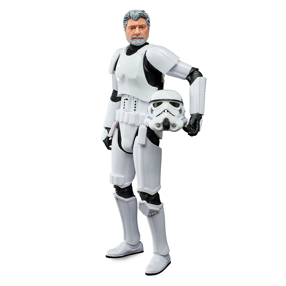 George Lucas (Stormtrooper Disguise) Action Figure – Star Wars: The Black Series by Hasbro – Lucasfilm 50th Anniversary