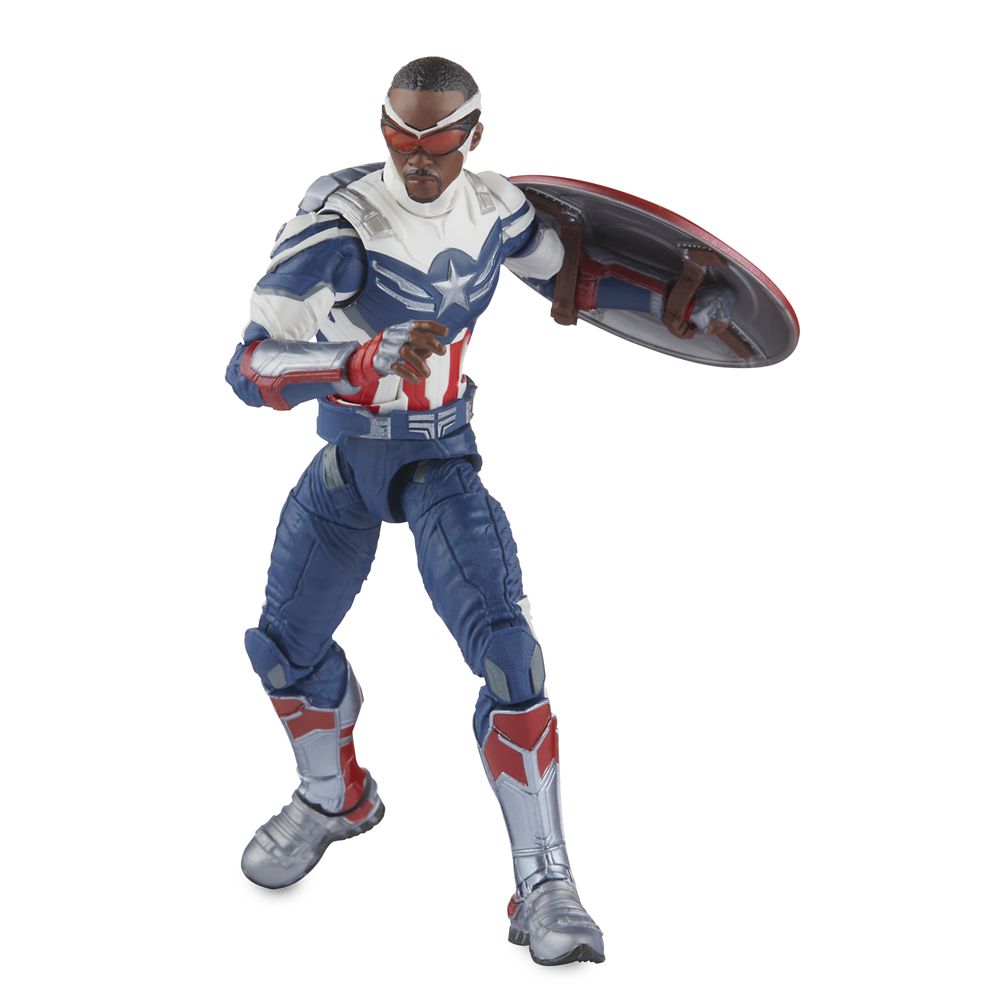 Captain America Sam Wilson and Steve Rogers Action Figure Set by Hasbro – Legends Series
