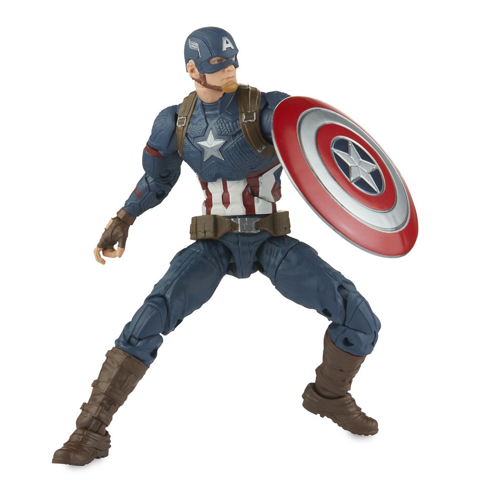 Captain America Sam Wilson and Steve Rogers Action Figure Set by Hasbro – Legends Series