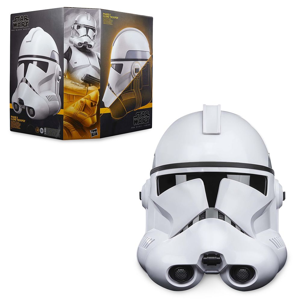 Phase II Clone Trooper Electronic Helmet – Star Wars: The Black Series – Buy Online Now