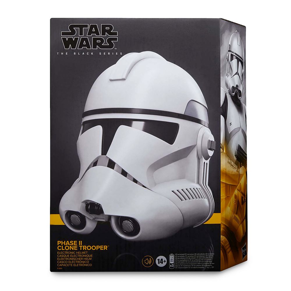 Phase II Clone Trooper Electronic Helmet – Star Wars: The Black Series