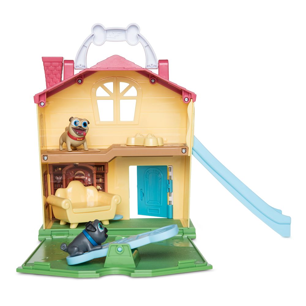 puppy dog pals stow n go playset