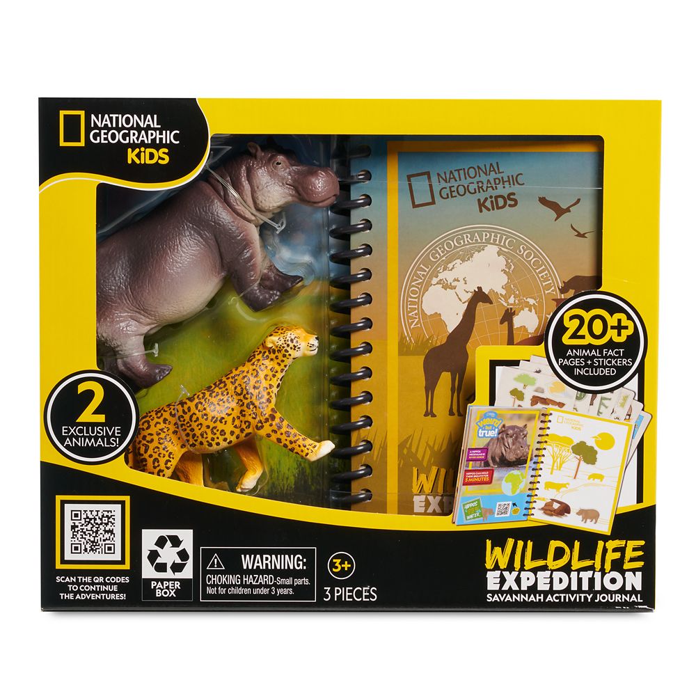 National Geographic Wildlife Expedition Savannah Activity Journal Set – Buy It Today!